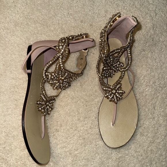 Aminah Abdul embellished sandals - Picture 2 of 9